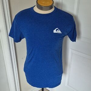 Quiksilver Men's Heathered Blue Tee
